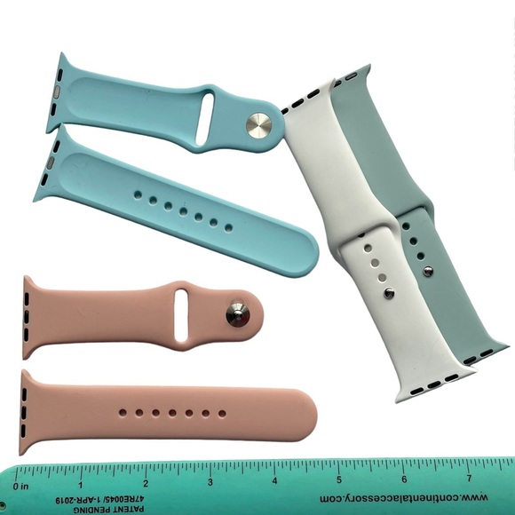 NEW 4 Silicone Sport Bands 44 45 49mm S/M  Beach - Picture 3 of 6